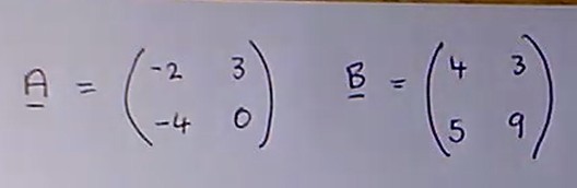 A video on matrix multiplication